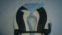 Hoofdsteundoek zachtgeel voor massagetafel of stoel